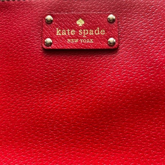 Kate Spade Leather Wristlet Purse with Chain - Picture 3 of 7